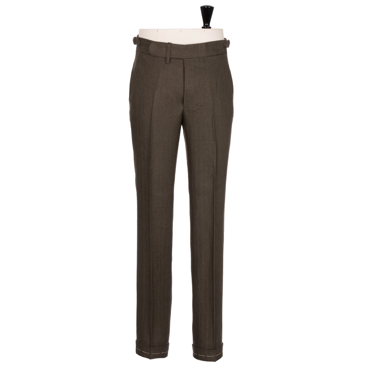 Edizione Speciale: Trousers "Sirenuse" made of Irish Linen - purely handmade